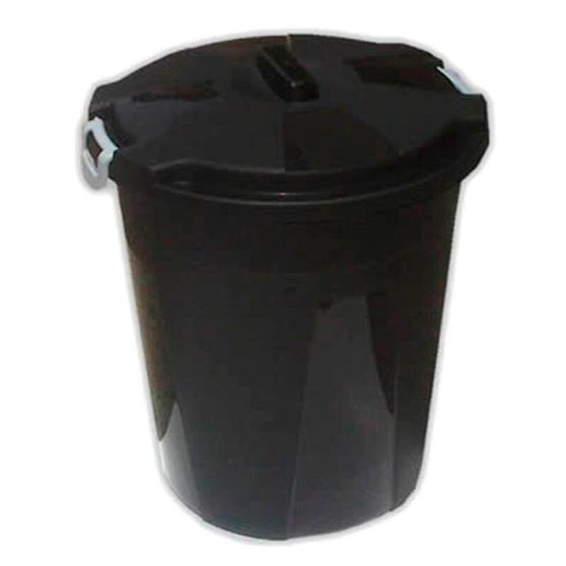 

Dech - BLUNGI cubo basura con tapa 50 l negro