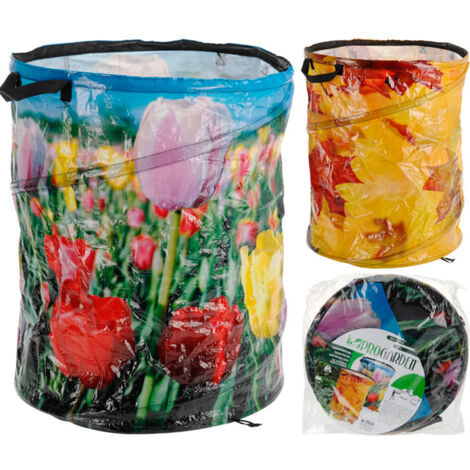CUBO BASURA PLEGABLE 45x55 CM DECO PROGARDEN