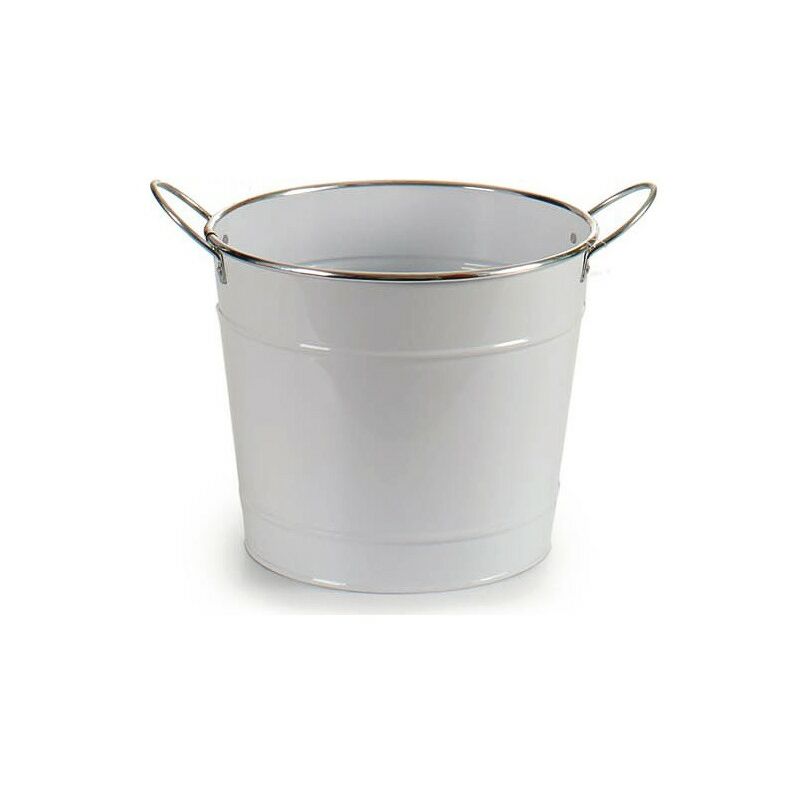 

Cubo Blanco Metal (23,3 x 20,5 x 30,5 cm)