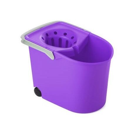 CUBO C/ESC. C/RUEDAS 13,5 L.CIRUELA - TATAY