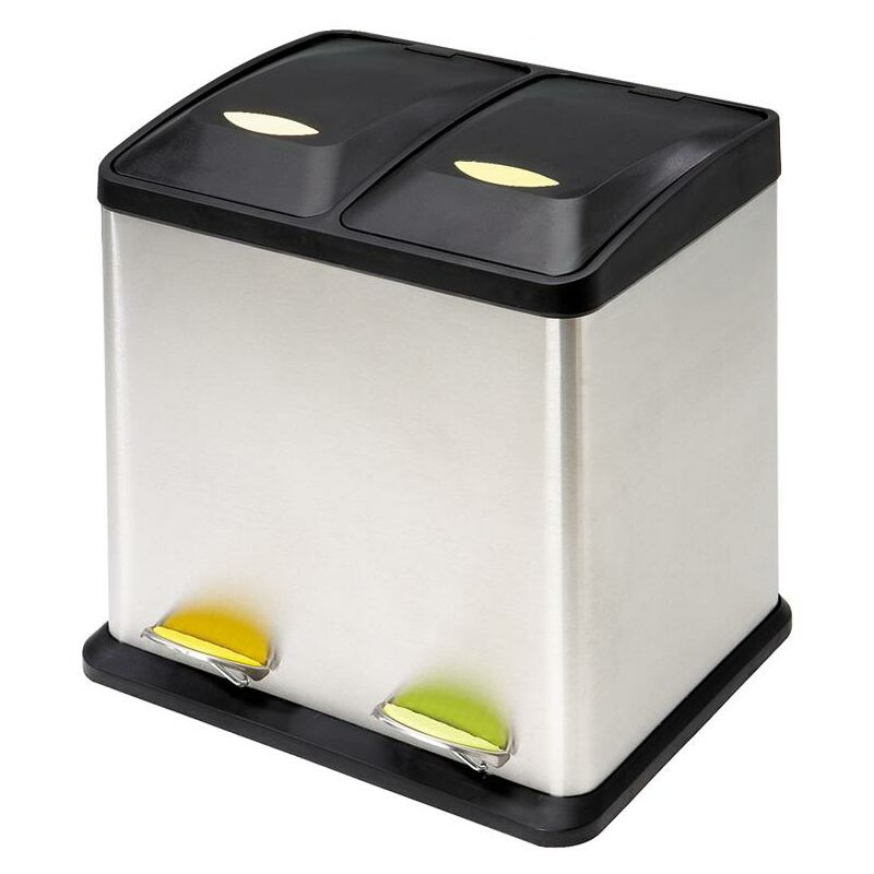 

Cubo de pedal de reciclaje Arregui doble