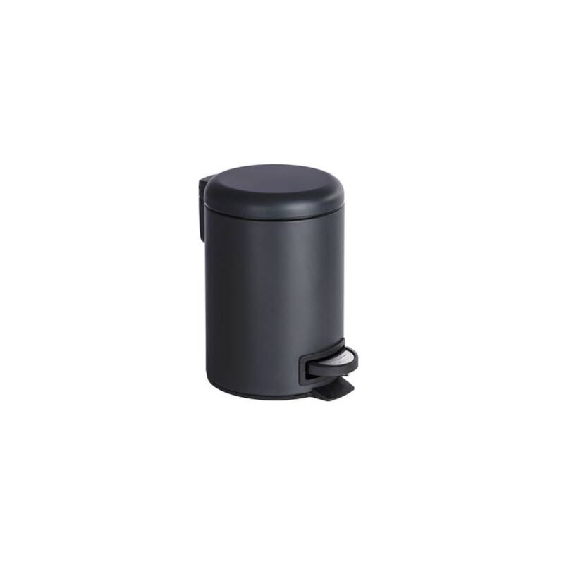

Cubo Baño Con Pedal Leman Negro