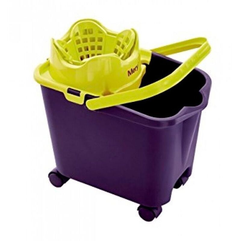 

Mery - BLUNGI cubo escurridor auto 14 l morado/lima 336/11