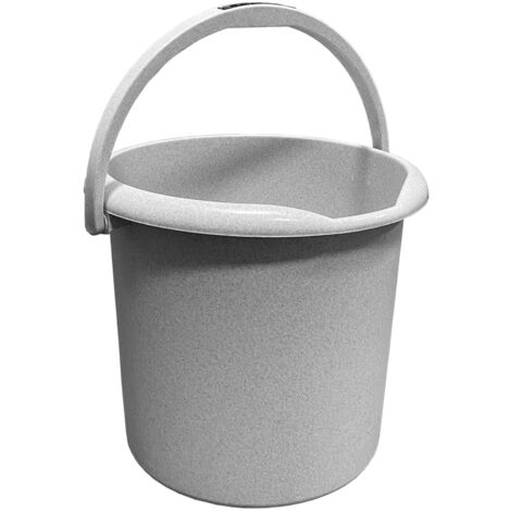 Cubo de agua de 12 litros Selecta 23630 DENOX- FAMESA  Granito
