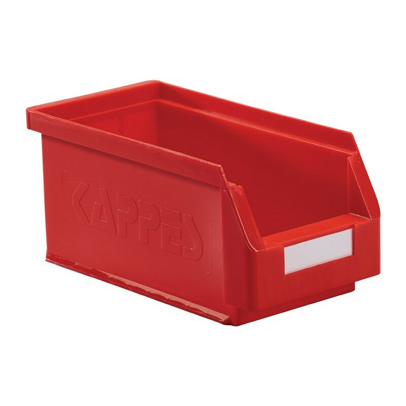 

Cubo de almacenaje L290xW140xH130mm PE rojo KAPPES