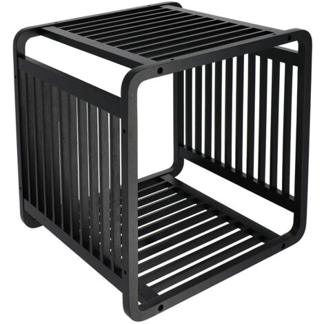 Cubo de bambú apilable inteligente - negro - Tendance