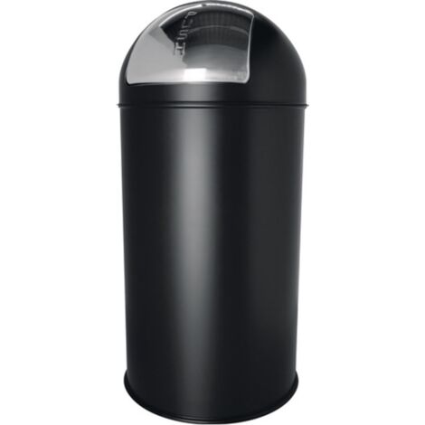 Cubo de basura Ø314xH650mm 30l negro HELIT