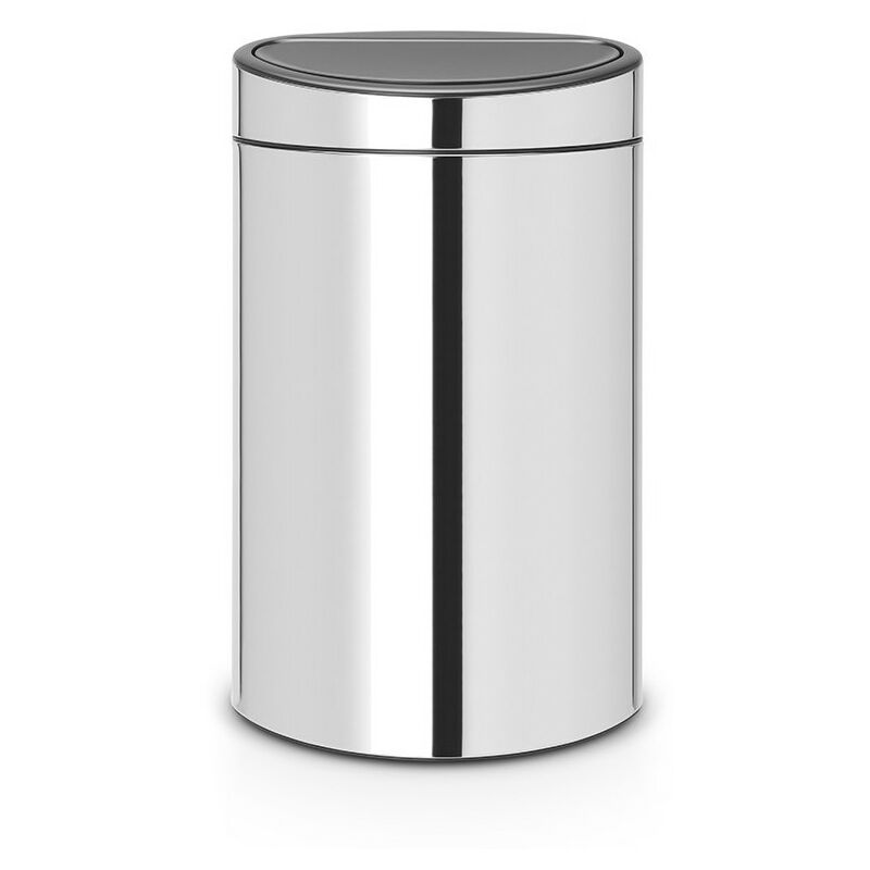 

cubo de basura 40l acero brillante - 112881 - Brabantia