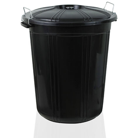 Cubo de basura 80 L con tapa
