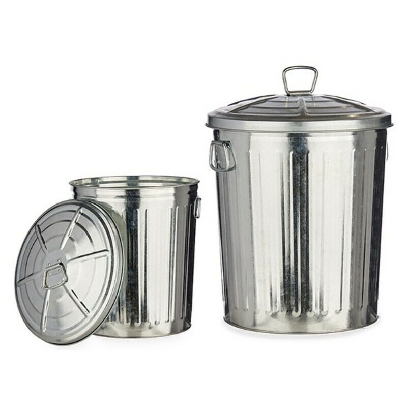 

Cubo de basura Acero Con Tapa (25 L)