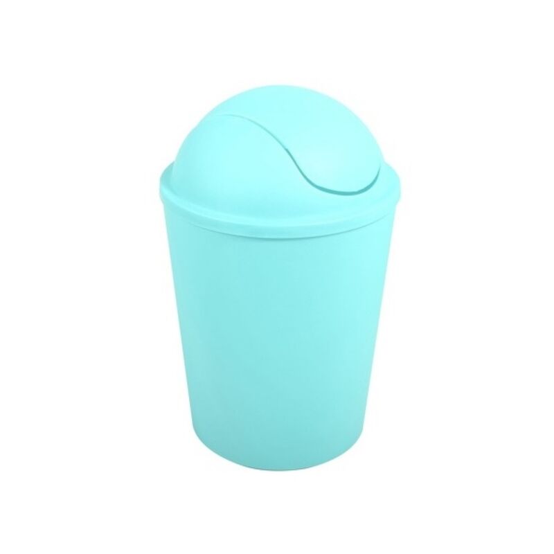 

M S V - MSV Bote de basura basculante PP AKO 5,5L Verde Pálido - Verde