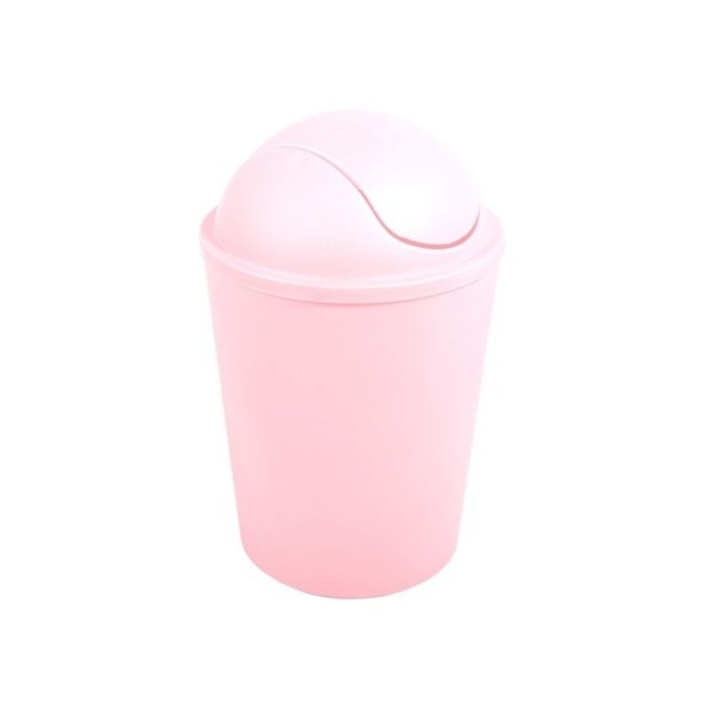 

M S V - MSV Bote de basura basculante PP AKO 5,5L Rosa Pálido - Rosa