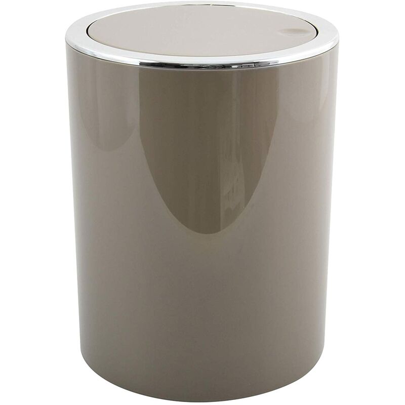 

Cubo de basura MSV 'kamaka' 6L de ABS en color marron Ø18,5 x 26 cm
