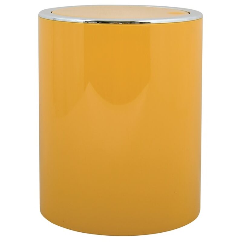 

Cubo de basura 'As Kamaka' 6L de acero inoxidable en color amarillo - MSV