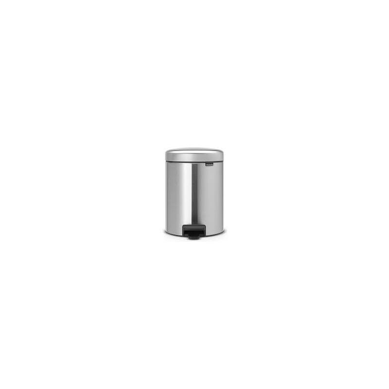 

Cubo de basura Brabantia NewIcon Matt Steel Antihuella 5L