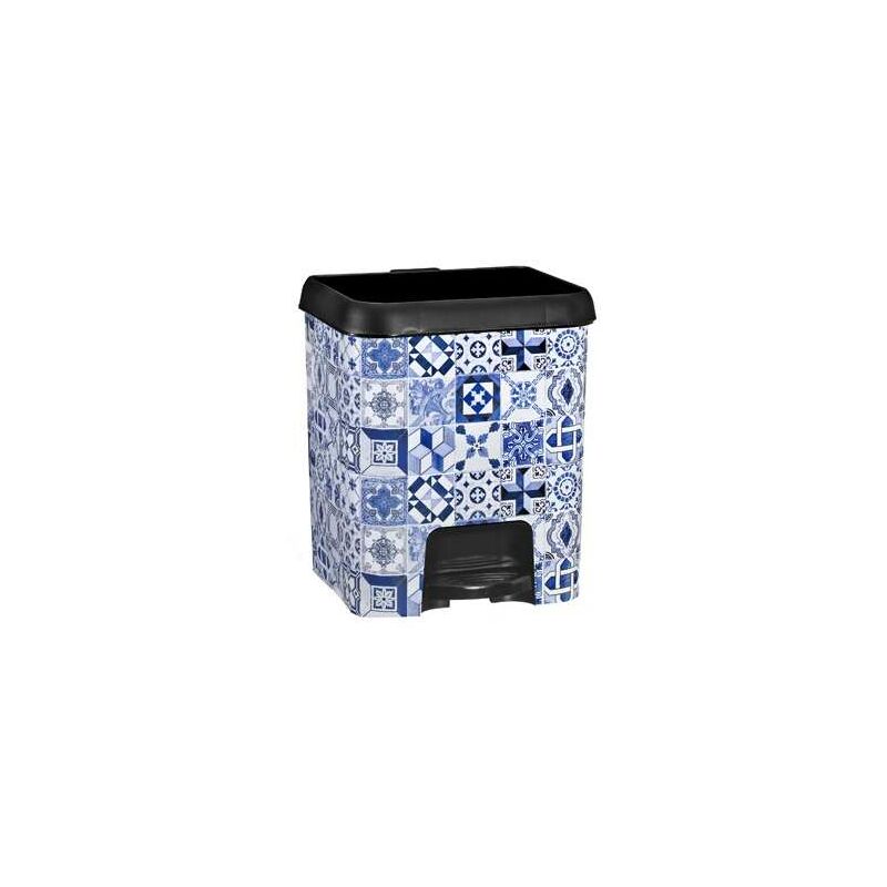 

Cubo de basura con pedal 7 litros en color negro Alhambra