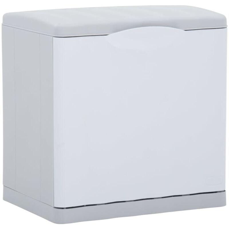 

Cubo de basura con separación blanco 20 L 40x30x40 cm