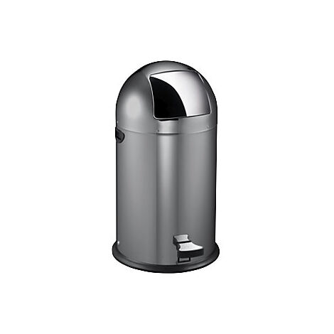 Cubo de basura de trampilla con pedal  capacidad 33 l  H x Ø