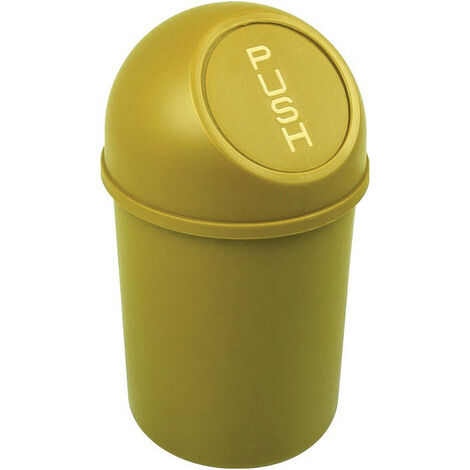 Cubo amarillo para recoger plásticos y envases. Oferta: 145.94 €