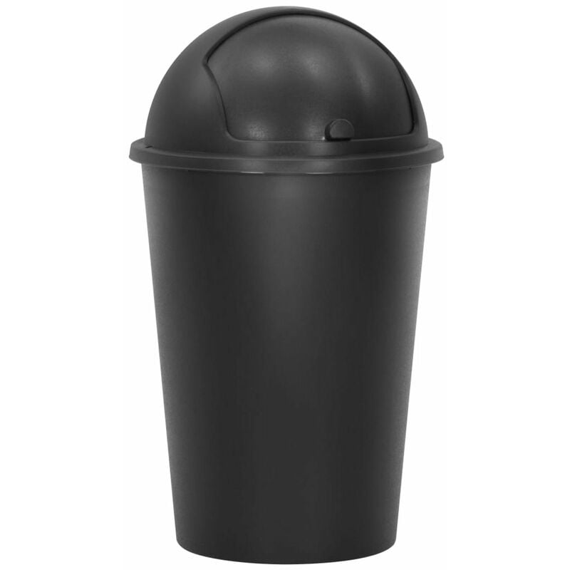 

Cubo de basura negro 50 L