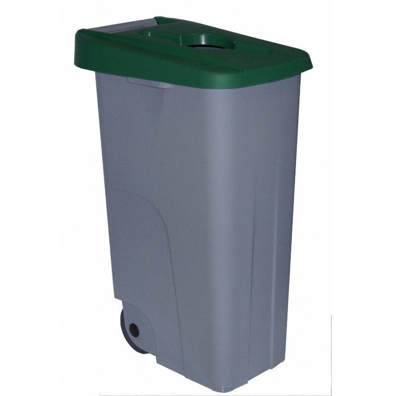 

Denox - Cubo de Basura Reciclo 85 litros abierto Verde