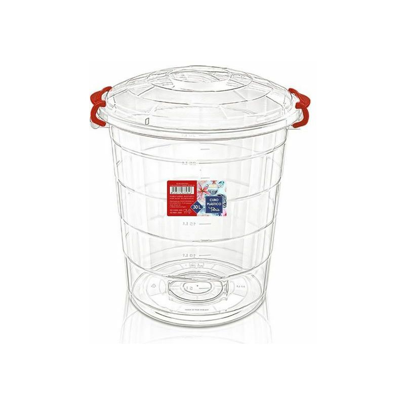 

Cubo de Basura Transparente Confortime