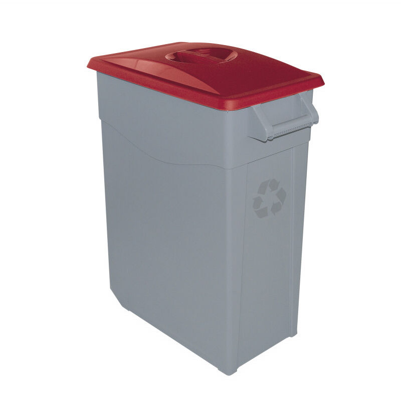 

Denox - Cubo de Basura Zeus 65 litros cerrado Rojo
