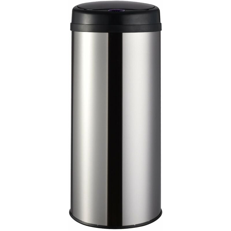 

Cubo de cocina automático 50L ARTIC SILVER de gran capacidad en acero inoxidable cepillado con fleje
