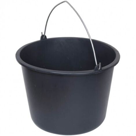 cubo de construcción Dedra 15b100a plástico resistente 5 litros