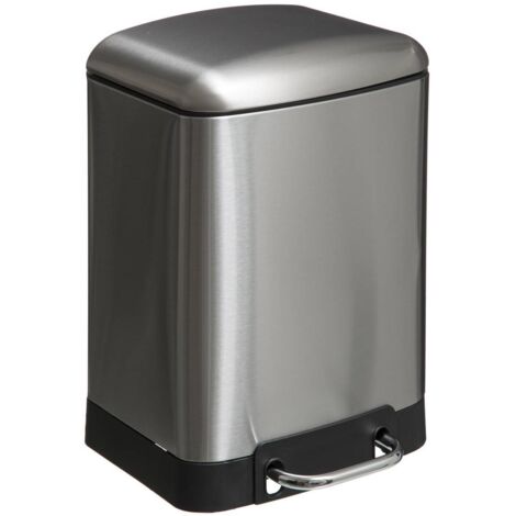 Cubo de pedal 6l ariane acero inoxidable - 5five