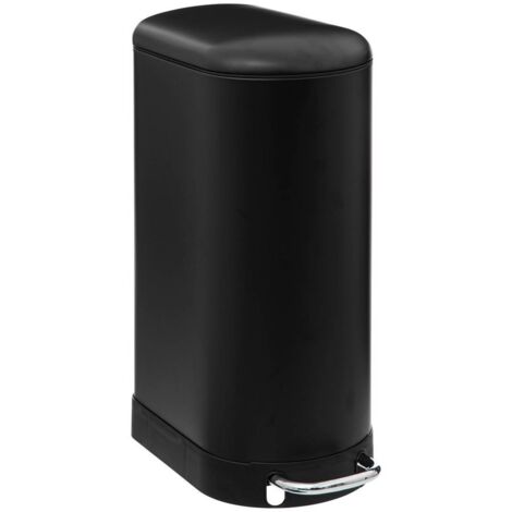 Cubo de pedal ariane slim 30l negro - 5five