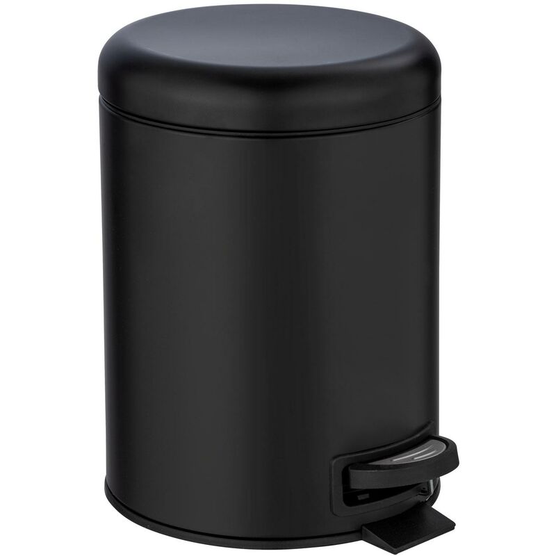

Cubo de pedal Leman 5 lts., negro
