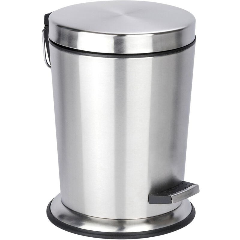 

Cubo de basura con pedal papelera cosméticas cocina baño Easy Close 5 L - Wenko