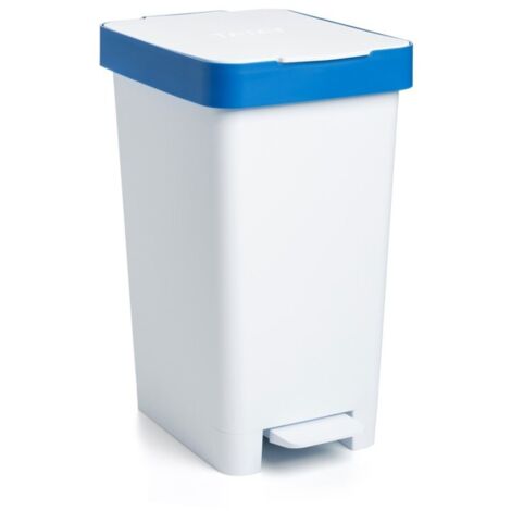 Cubo de reciclaje con pedal  AZUL