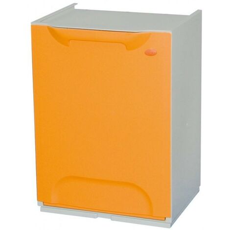 Contenedor de reciclaje apilable Naranja Duett