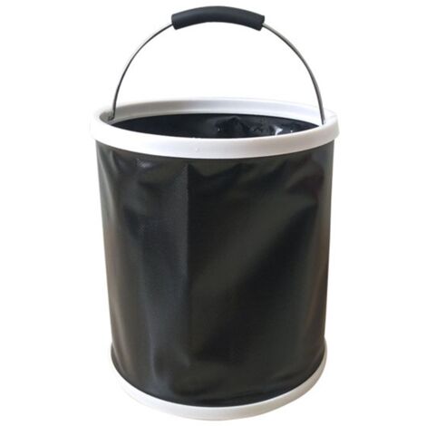 Cubo de silicona plegable de 10 l