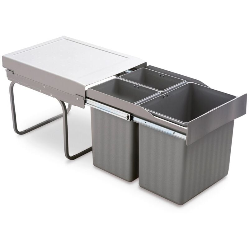 

Gollinucci - Cubo Lombardo Gris M40 2X16L - Gris