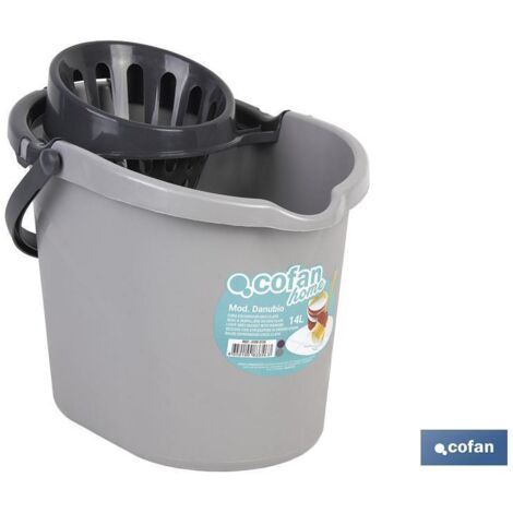 CUBO ESCURRIDOR MODELO DANUBIO  14L GRIS CLARO