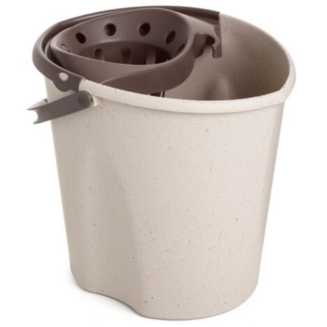 CUBO ESCURRIDOR OVAL ECO BEIGE 12L
