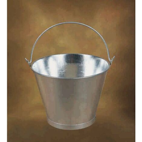 CUBO GALVANIZADO CONICO 35 CM. 14-LITROS
