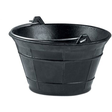 CUBO GOMA ALBAÑIL ITALIANO - 10 L