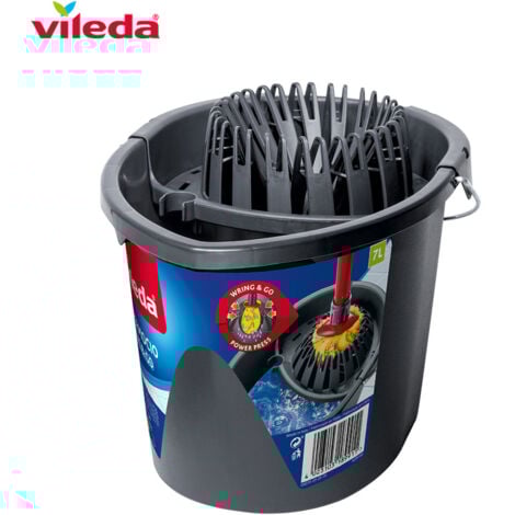 Cubo gris Wring and Go  Vileda 77647