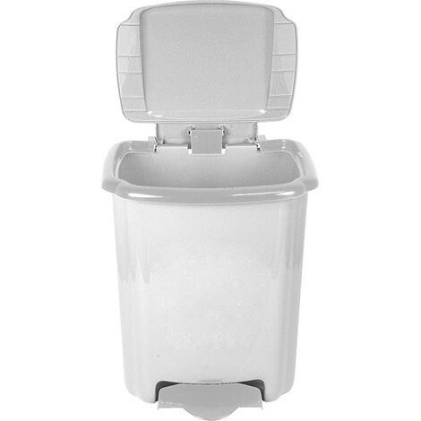 Cubo higiénico blanco con pedal 20 Lt 6752 Universal