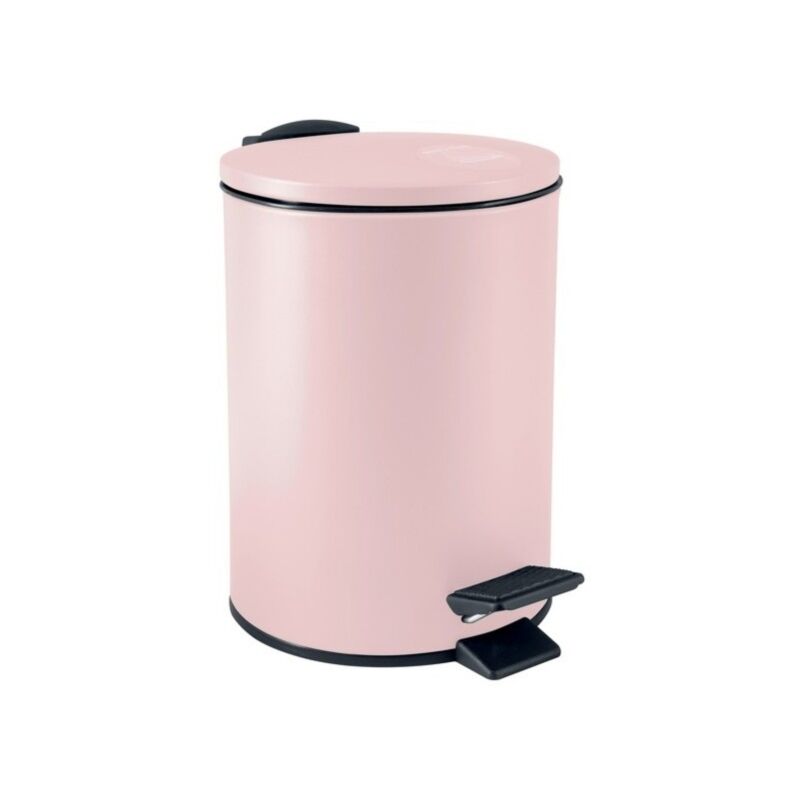 

Cubo de pedal Acero ADELAR 3L Rosa Mate - Rosa - Spirella