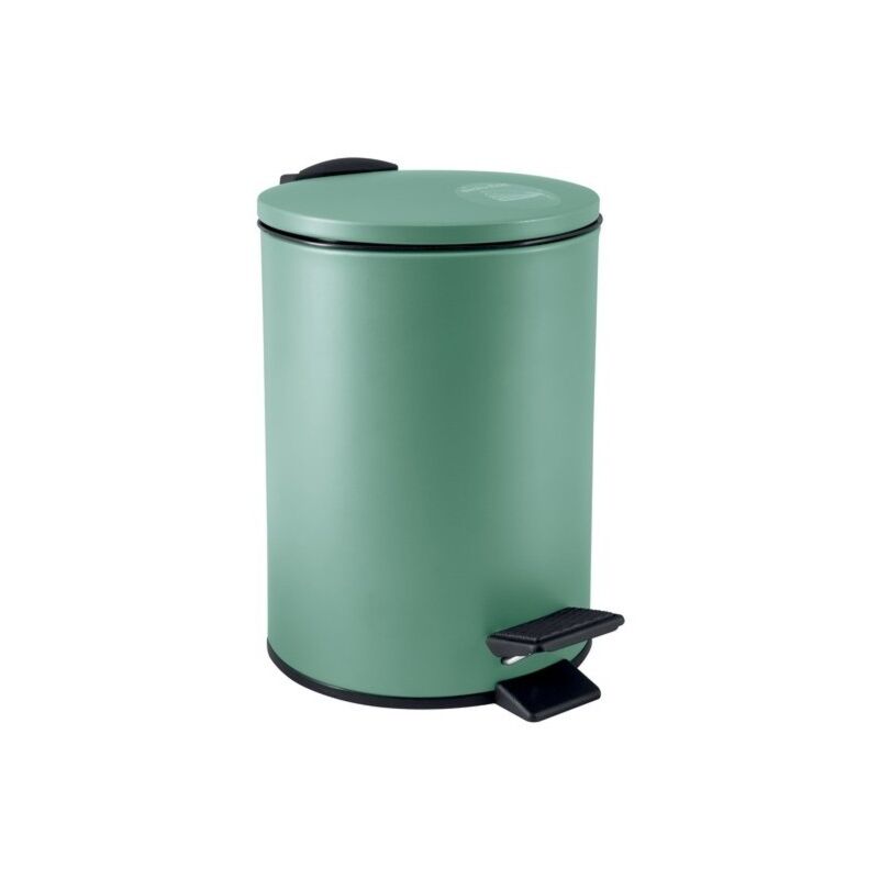 

Cubo de basura 3L de baño colección Adelar en color verde - Spirella