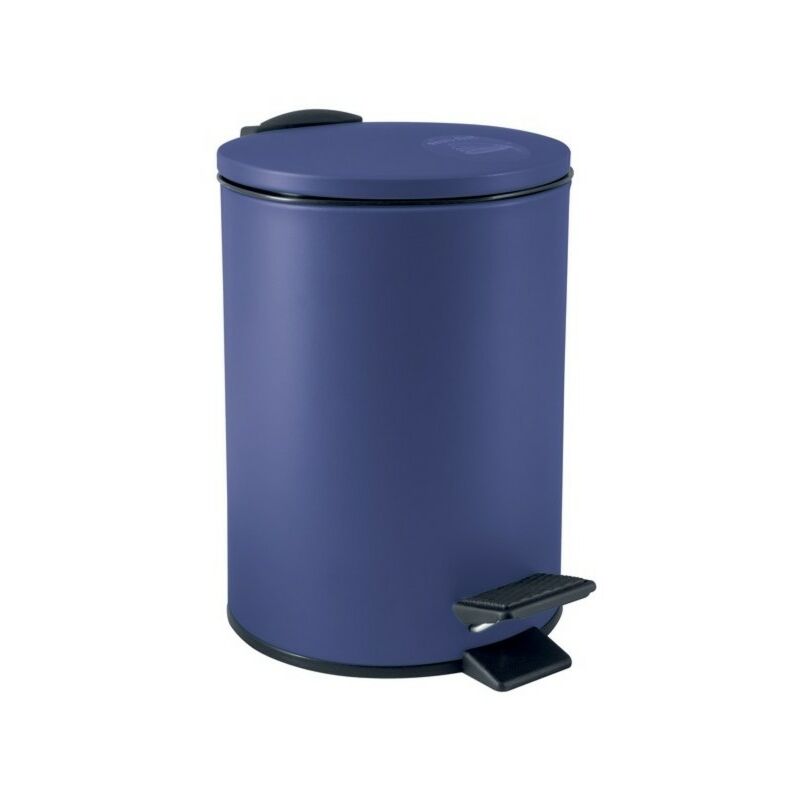 

Cubo de pedal Acero ADELAR 5L Azul Mate - Azul - Spirella