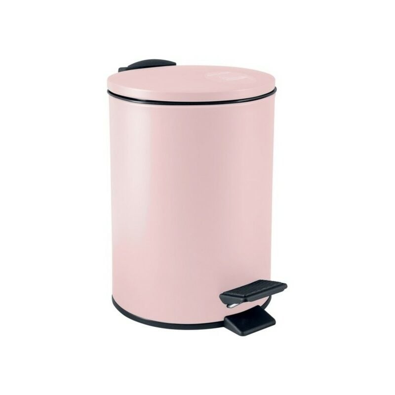 

Spirella Cubo de pedal Acero ADELAR 5L Rosa Mate - Rosa