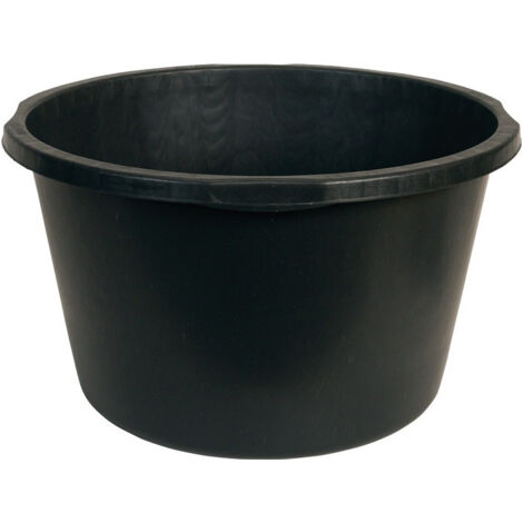 Cubo para mortero GRIPLINE-O 40l borde reforzado negro