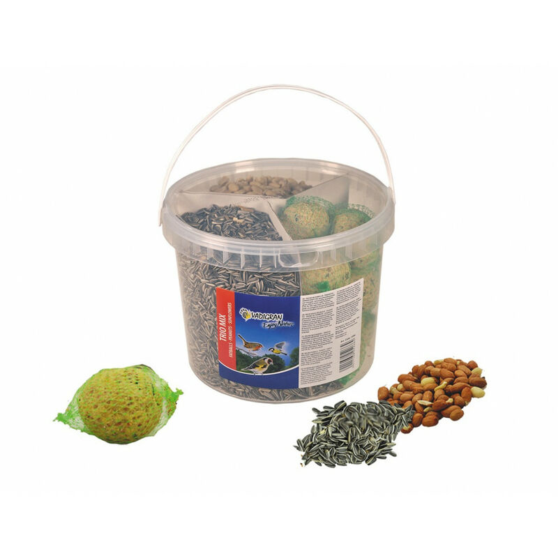 

Cubo para pájaros 3 mezcla 2.6 Kg DISFRUTAR DE LA NATURALEZA