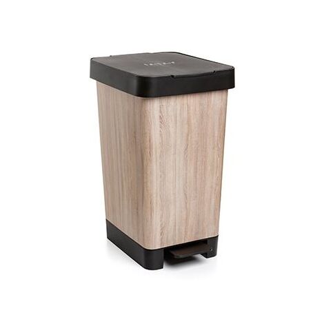 TA-TAY CUBO PEDAL 25L SMART DECO /WOOD - TATAY